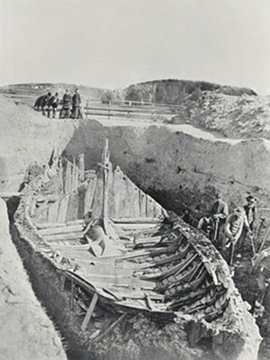 The Gokstad excavation